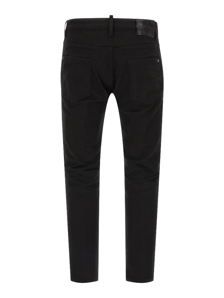 Black Cotton Straight-Leg Jeans alternative