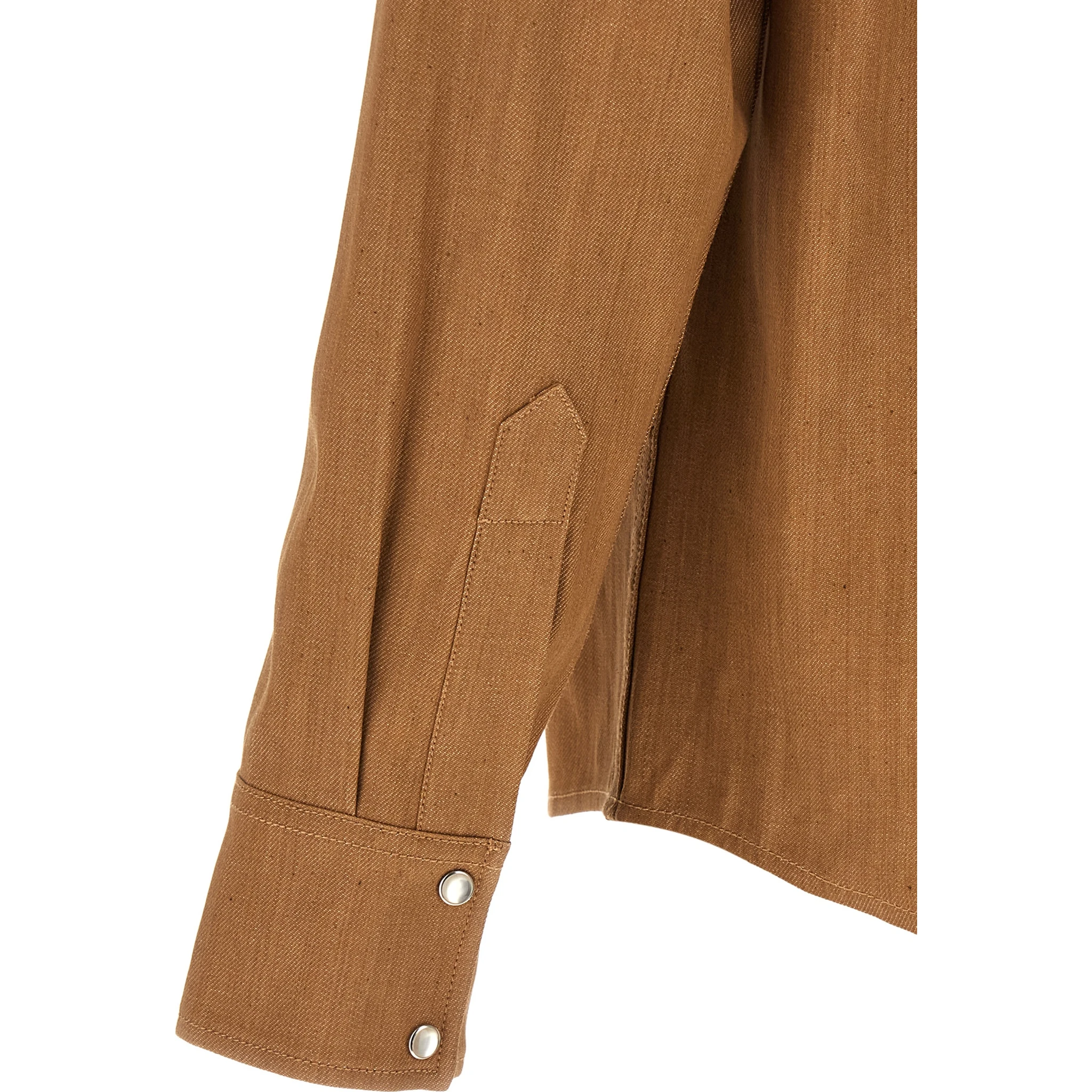 Brown Cotton Blouse