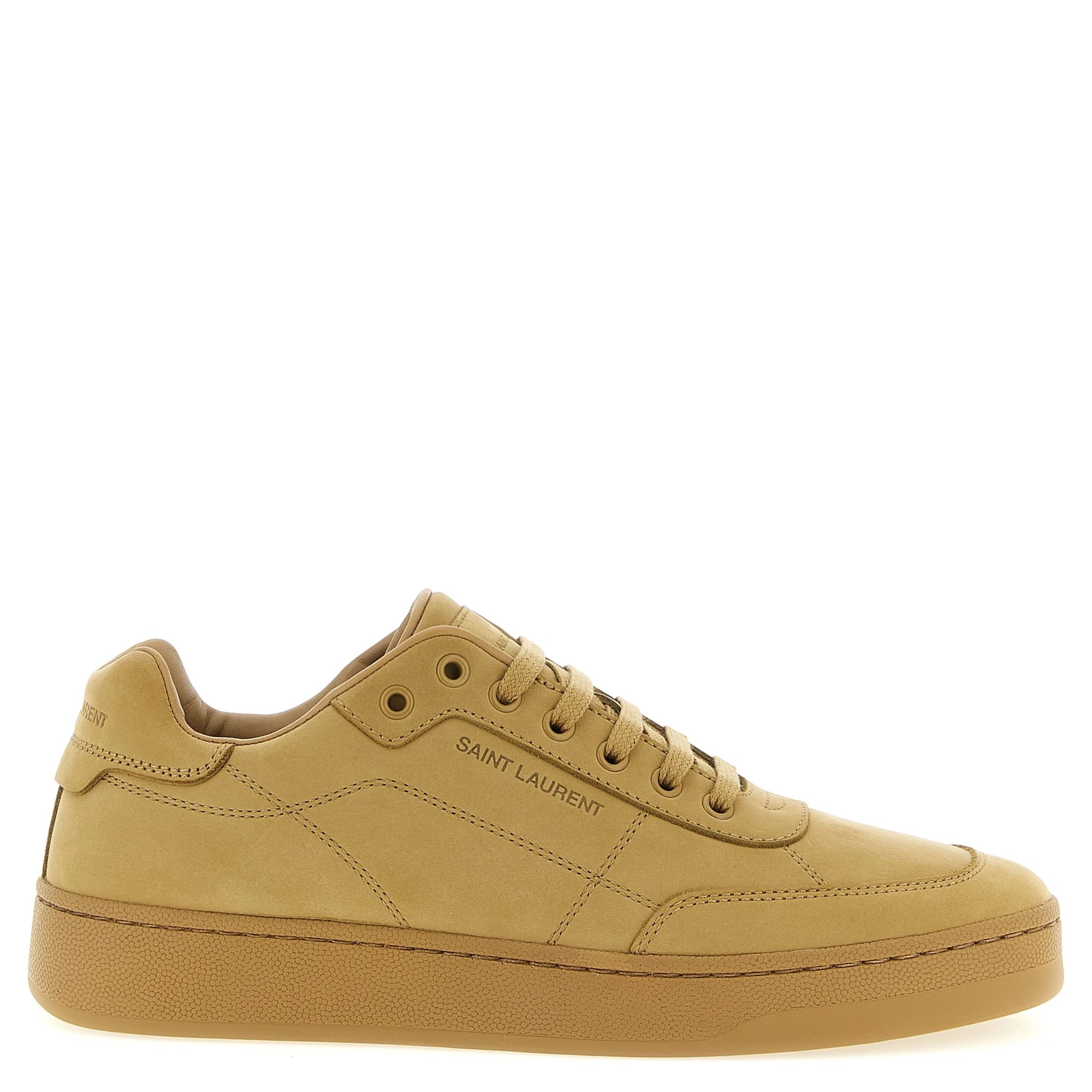 Beige Calfskin Sneakers