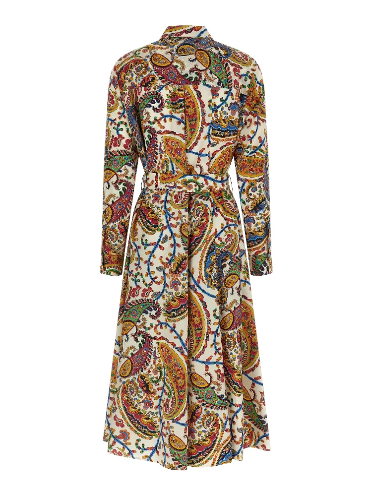 Multicolor Cotton Midi Dress alternative