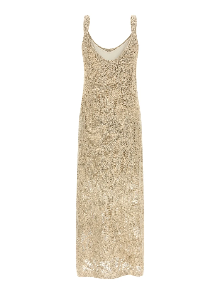 Beige Linen Long Dress alternative