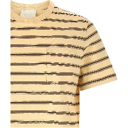 Beige Cotton T-Shirt