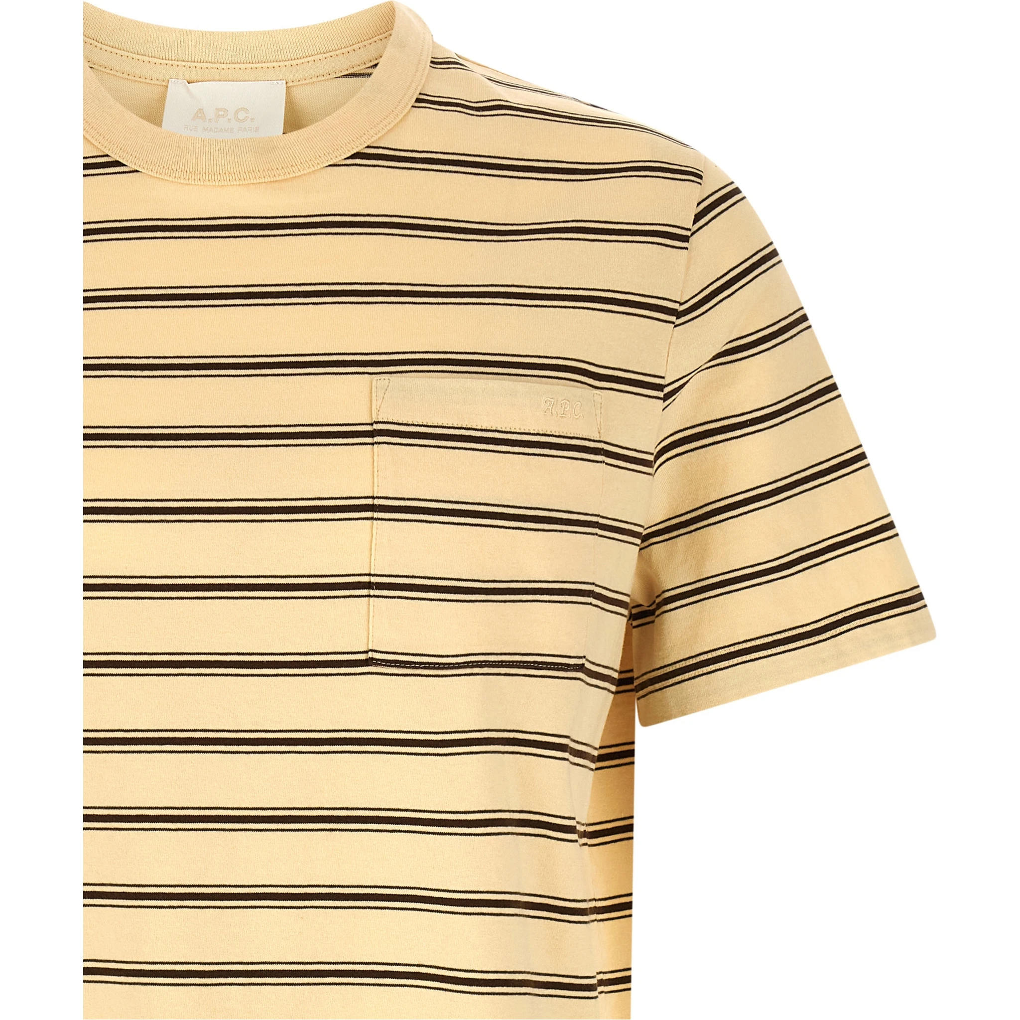 Beige Cotton T-Shirt