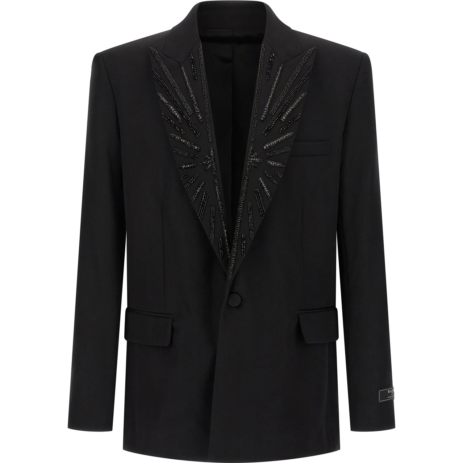 Black Virgin Wool Blazer