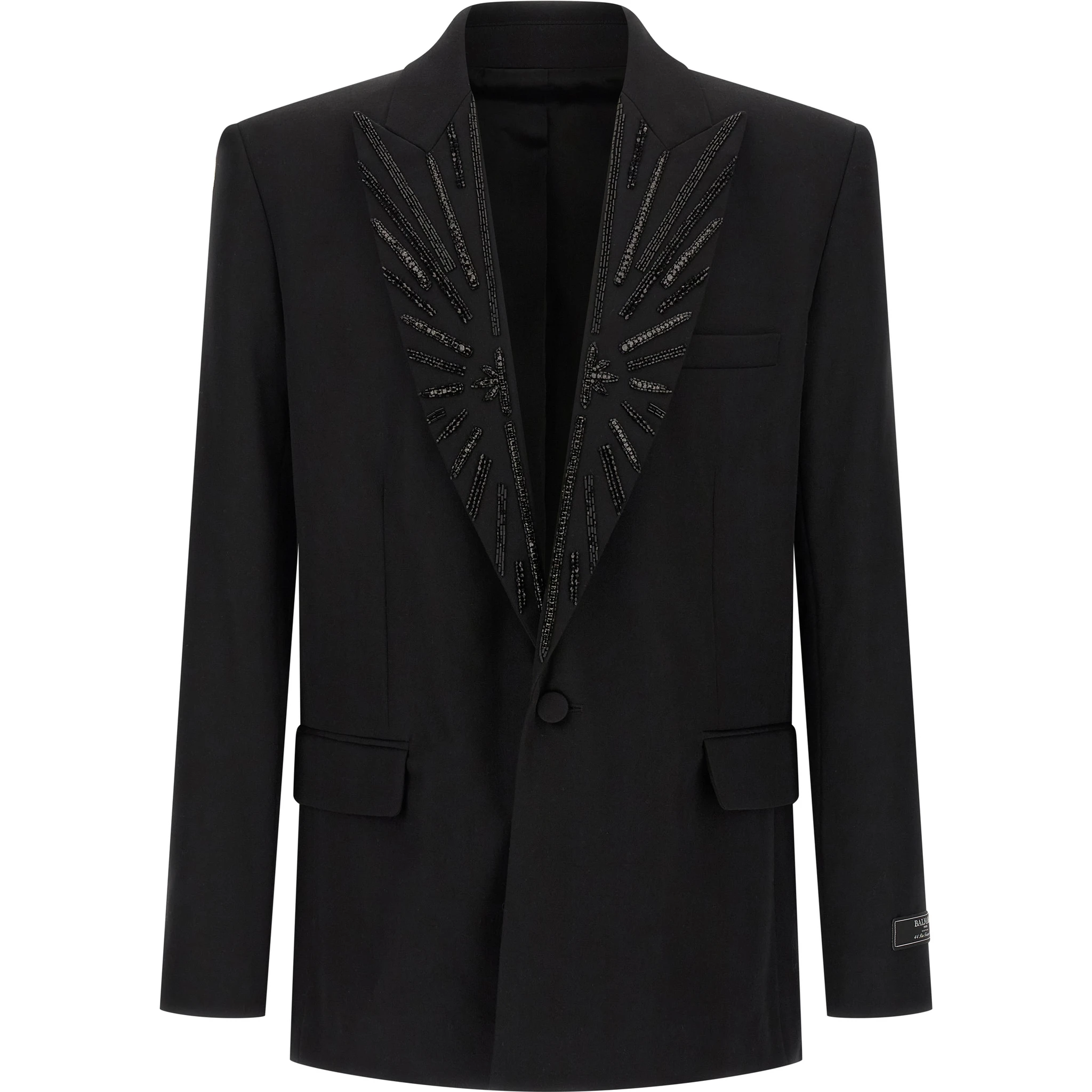 Black Virgin Wool Blazer