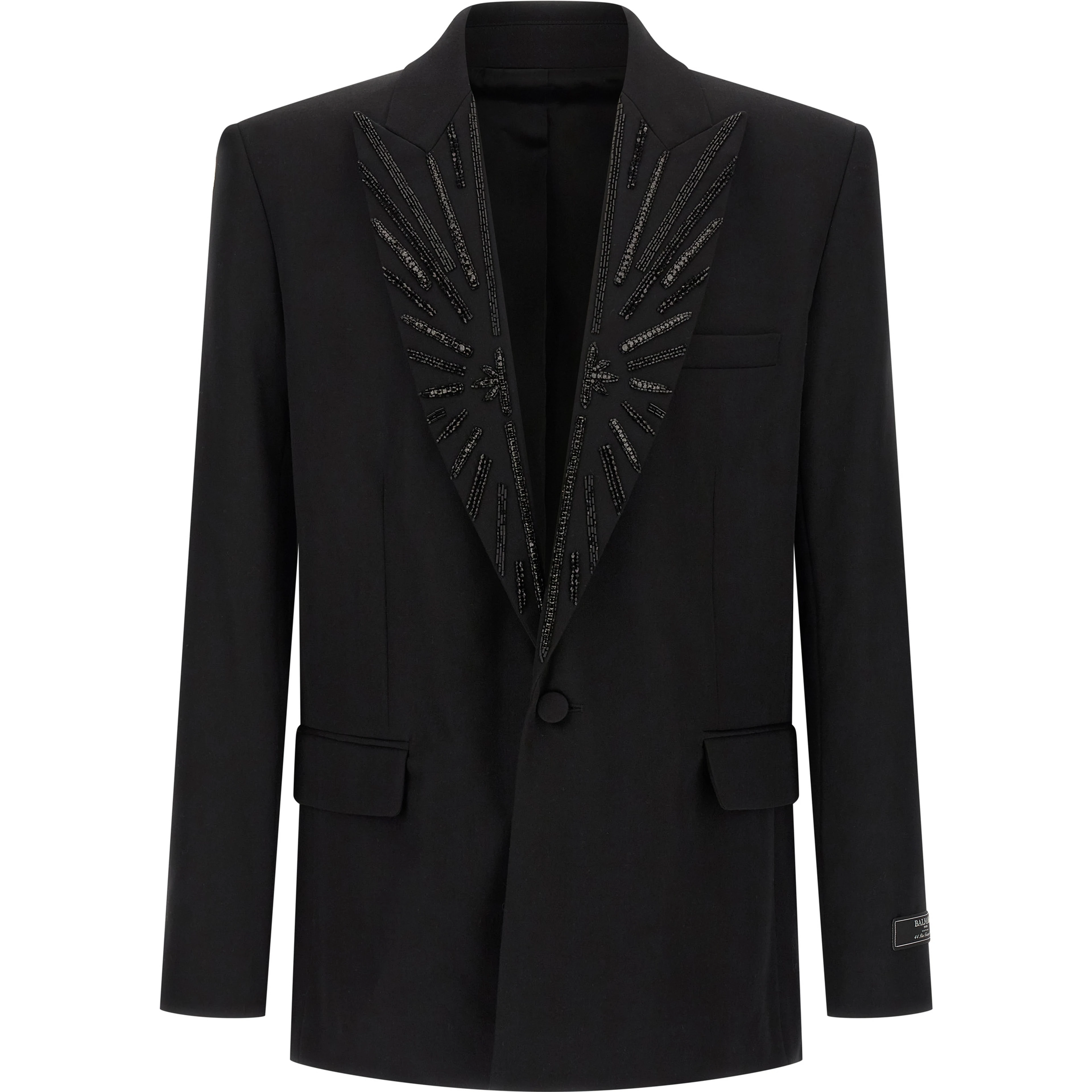 Black Virgin Wool Blazer