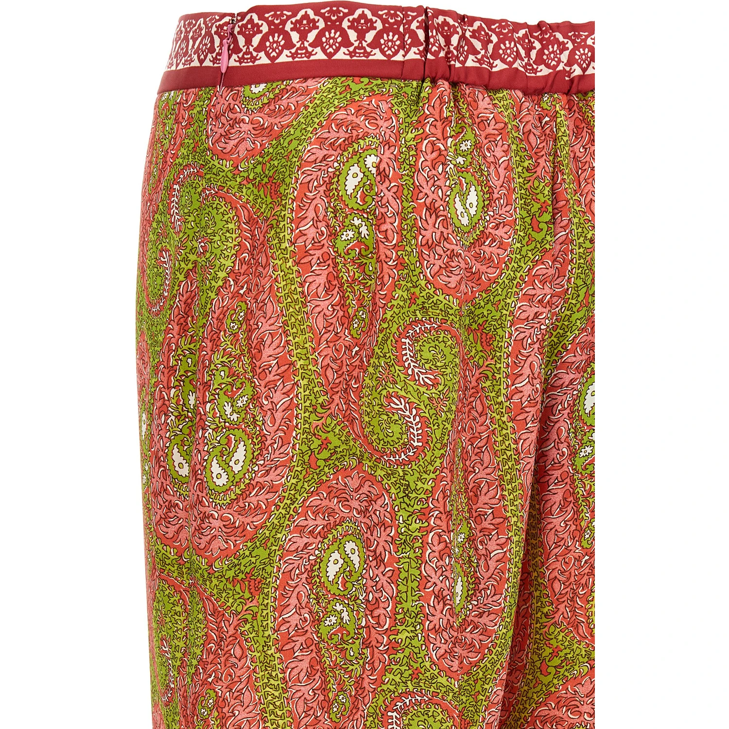 Multicolor Polyester Pants