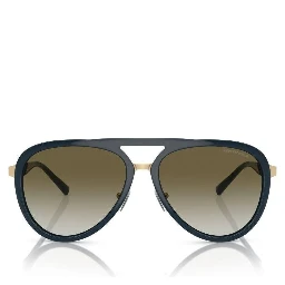 Blue Metal Sunglasses