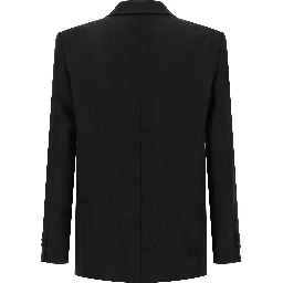 Black Virgin Wool Blazer