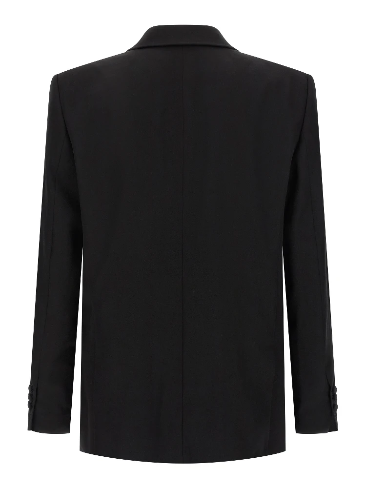 Black Virgin Wool Blazer alternative
