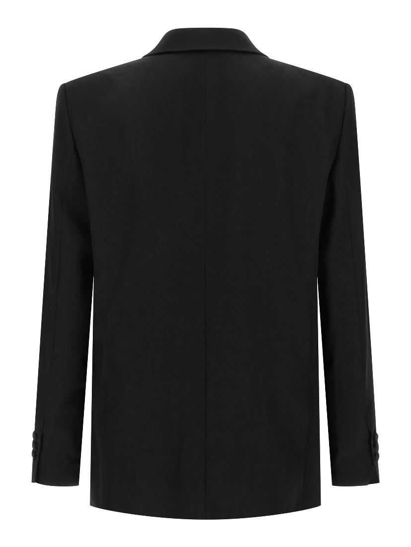 Black Virgin Wool Blazer