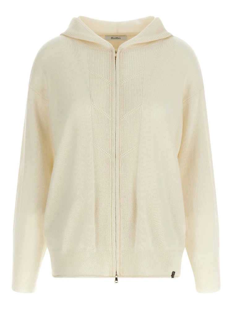 White Cashmere Cardigan