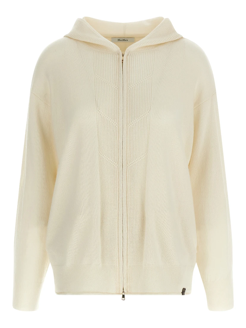 White Cashmere Cardigan