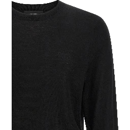 Black Wool Cardigan