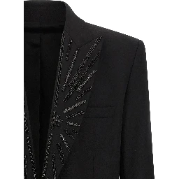 Black Virgin Wool Blazer