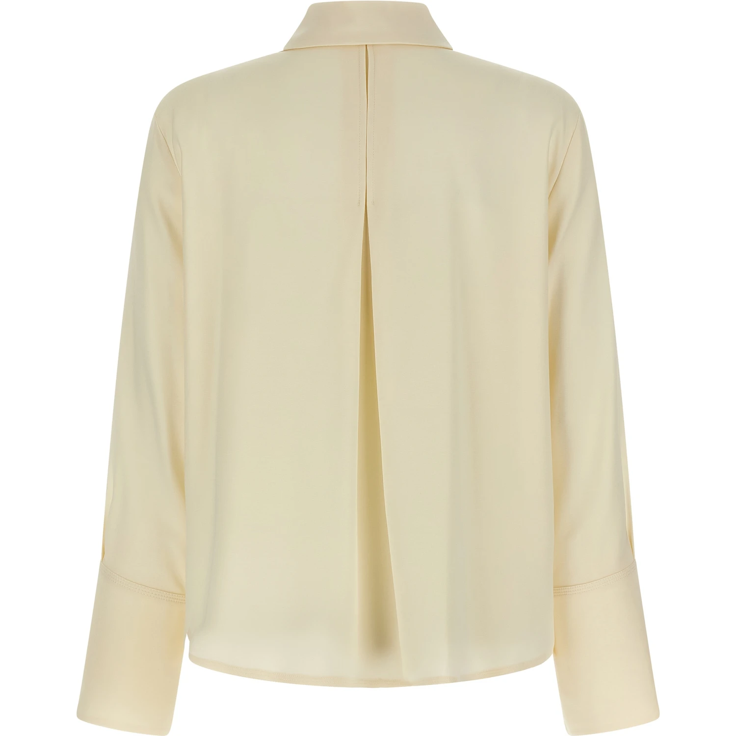 White Silk Blouse