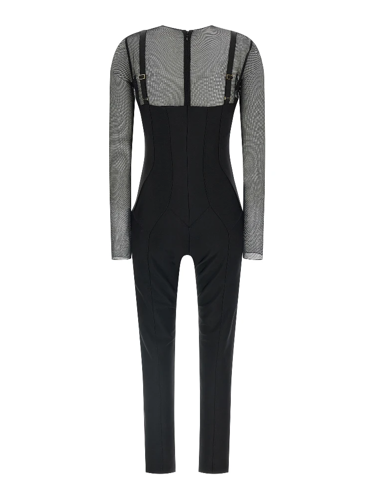 Black Polyamide Jumpsuit alternative