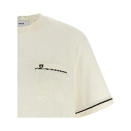 Beige Cotton T-Shirt