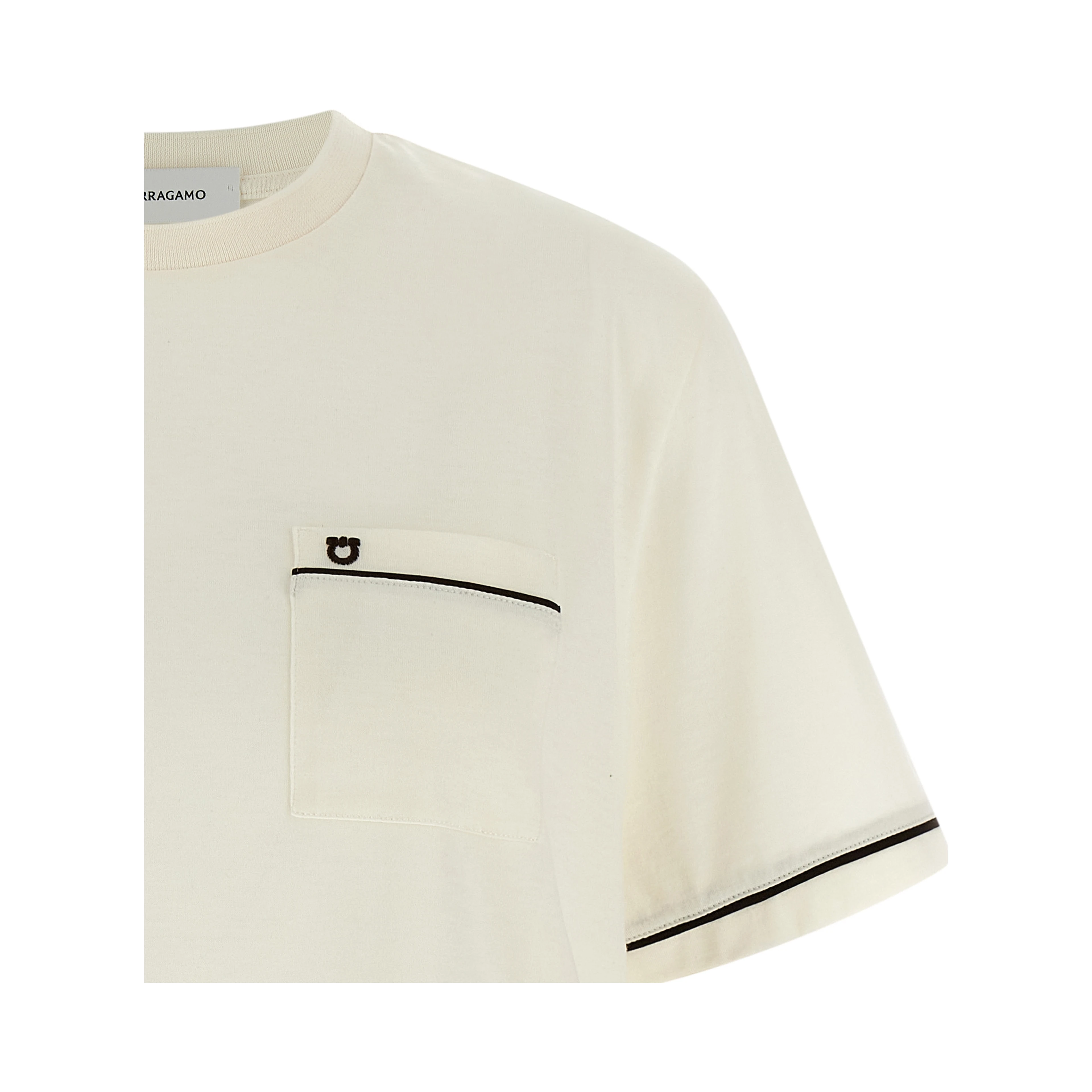 Beige Cotton T-Shirt