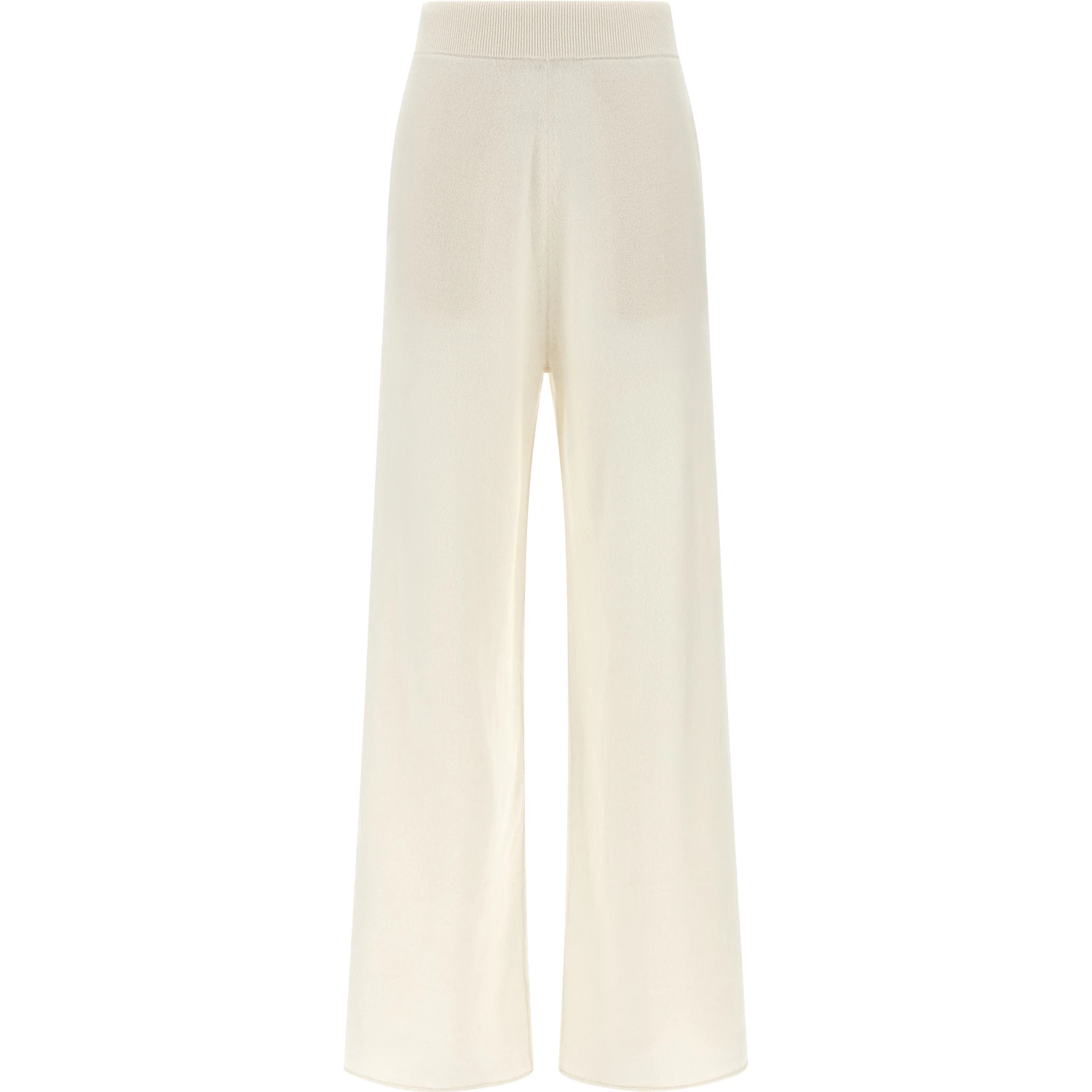 White Cashmere Casual Pants