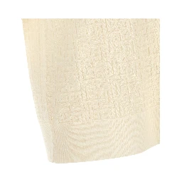 White Wool Polo Shirt