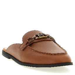 Brown Calfskin Flats