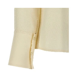 White Silk Blouse