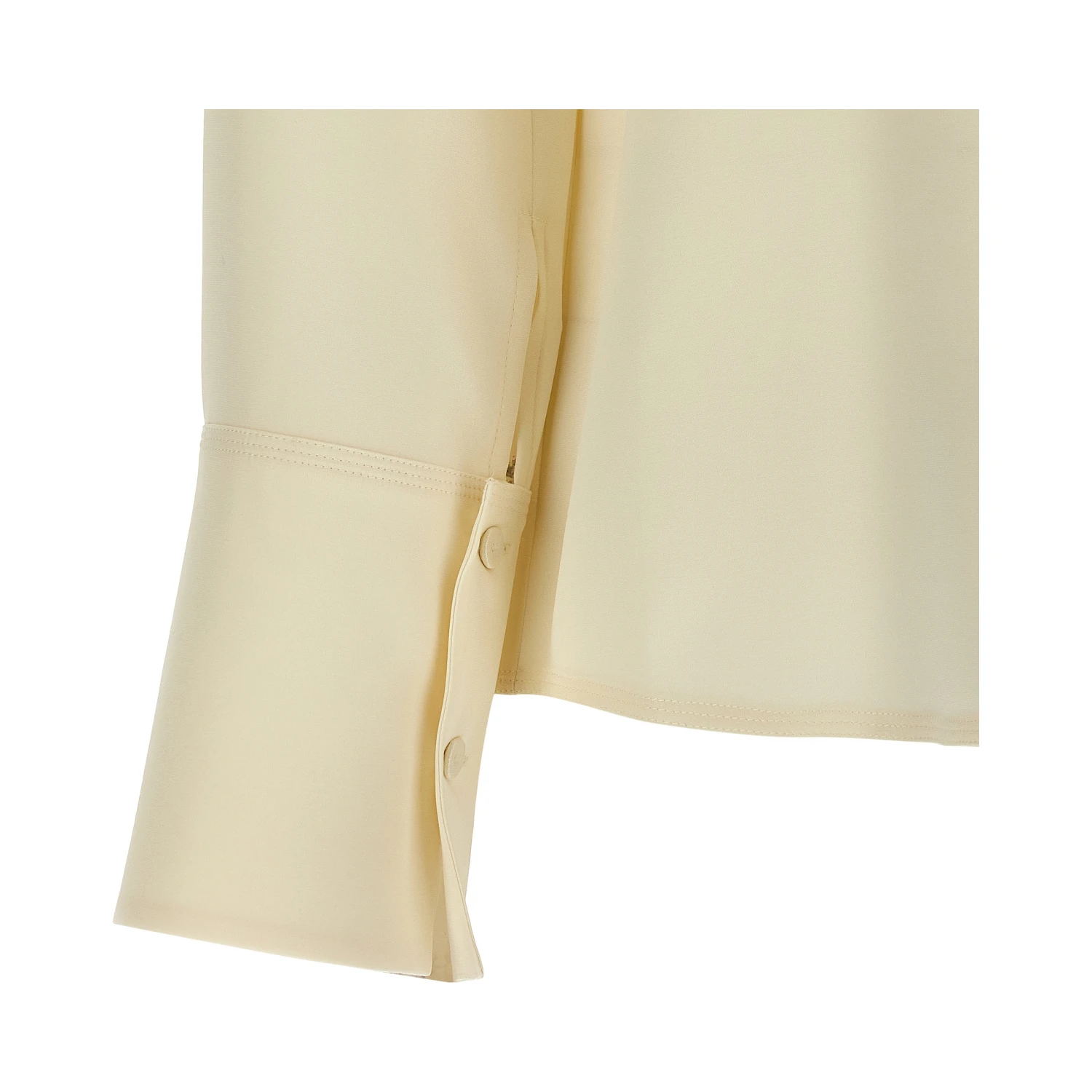 White Silk Blouse