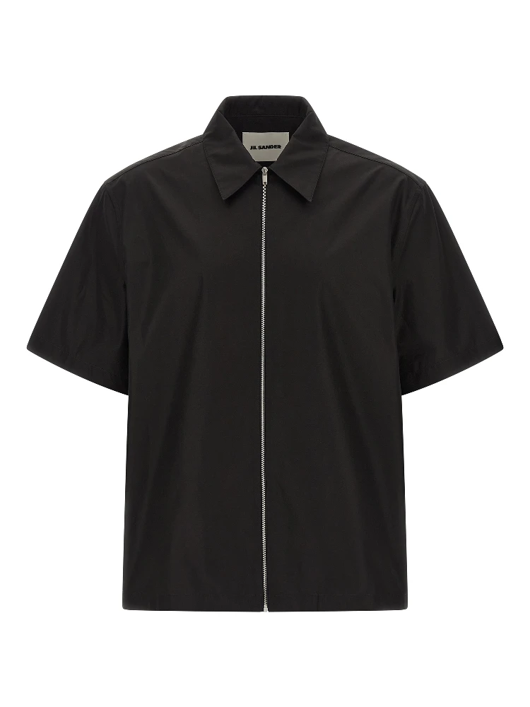 Black Cotton Blouse