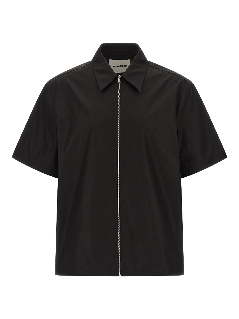 Black Cotton Blouse