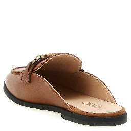 Brown Calfskin Flats