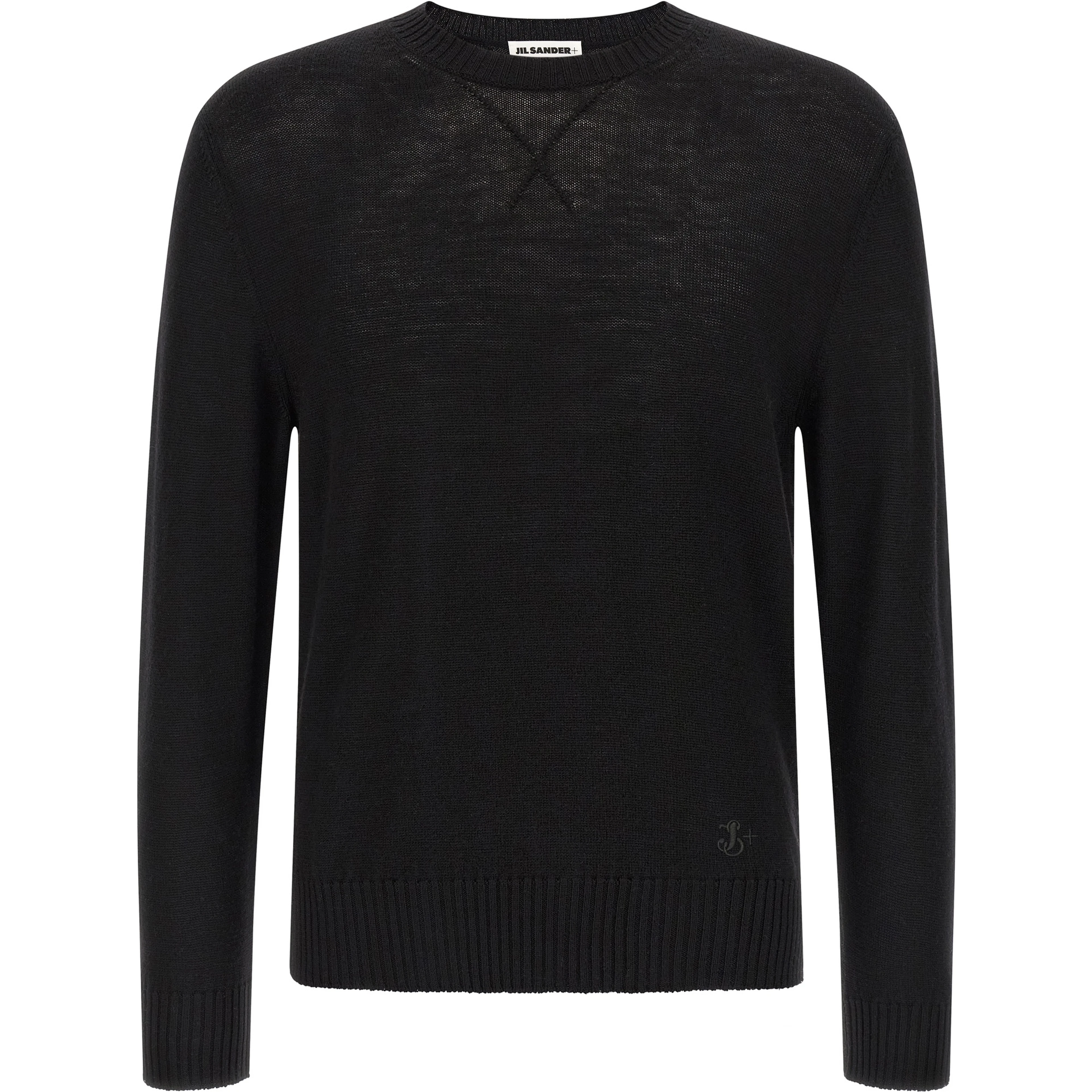 Black Virgin Wool Cardigan