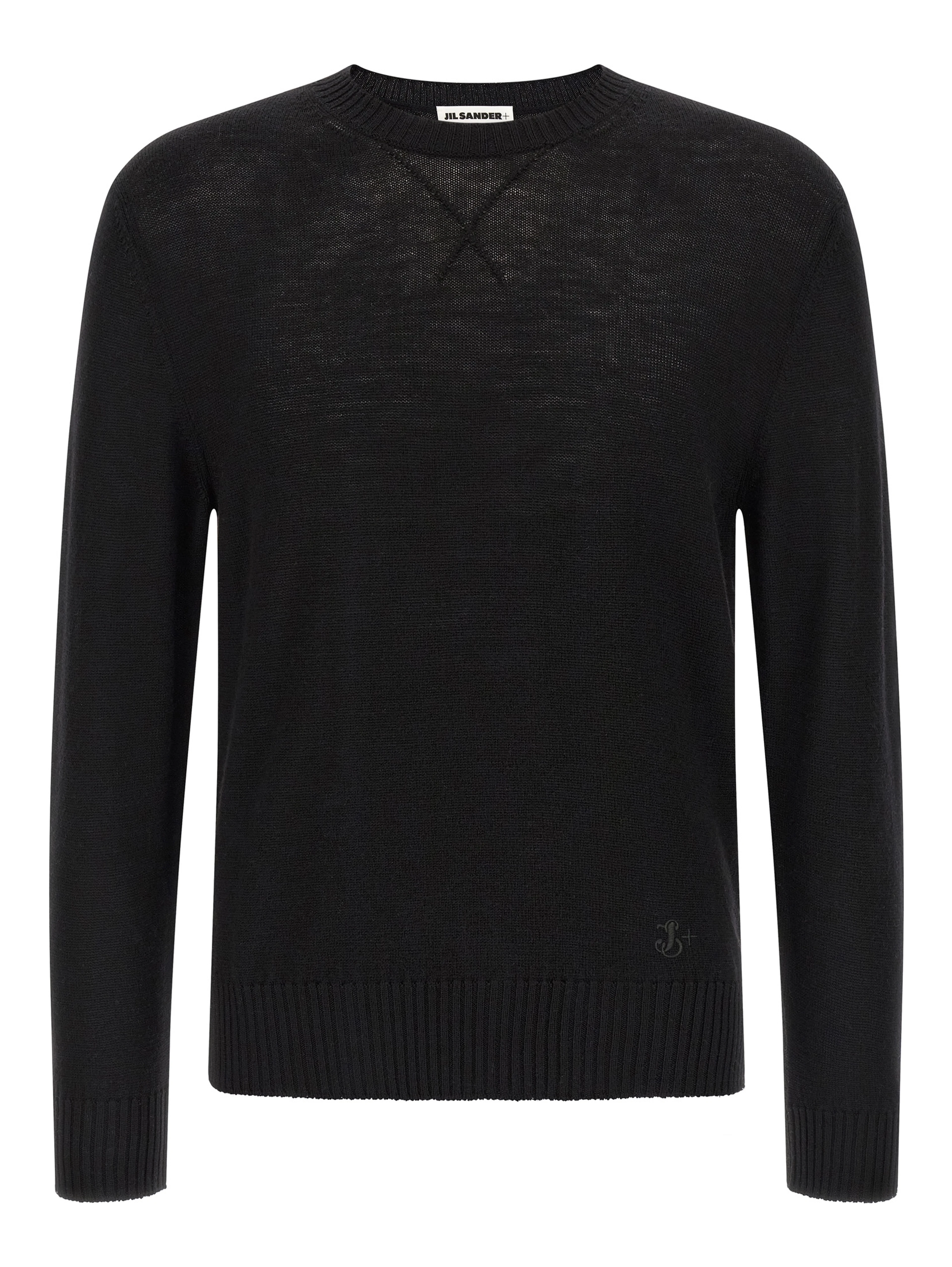 Black Virgin Wool Cardigan