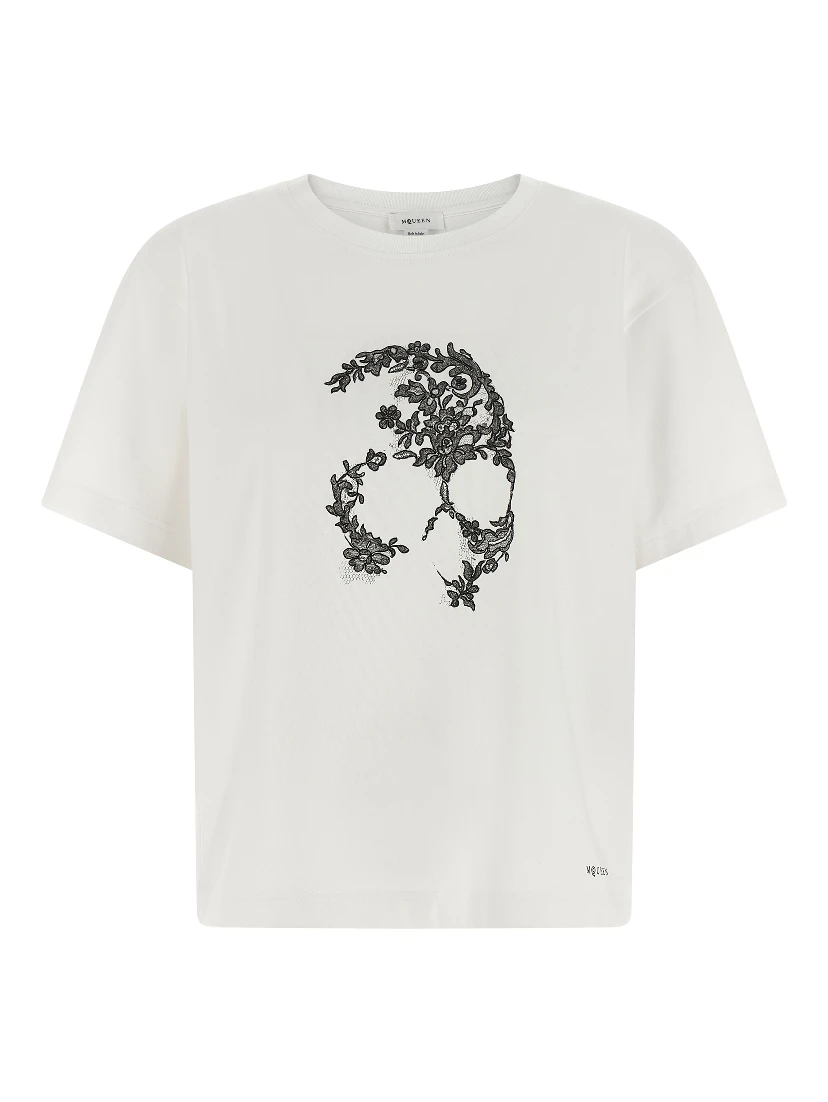Bicolor Cotton T-Shirt