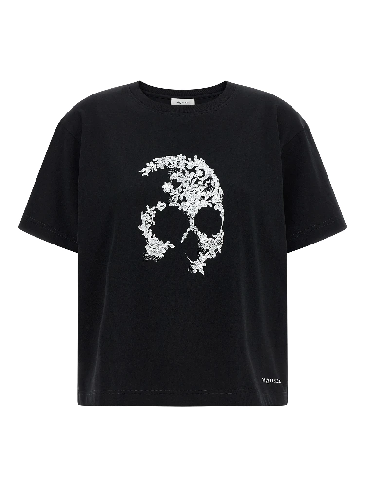 Bicolor Cotton T-Shirt