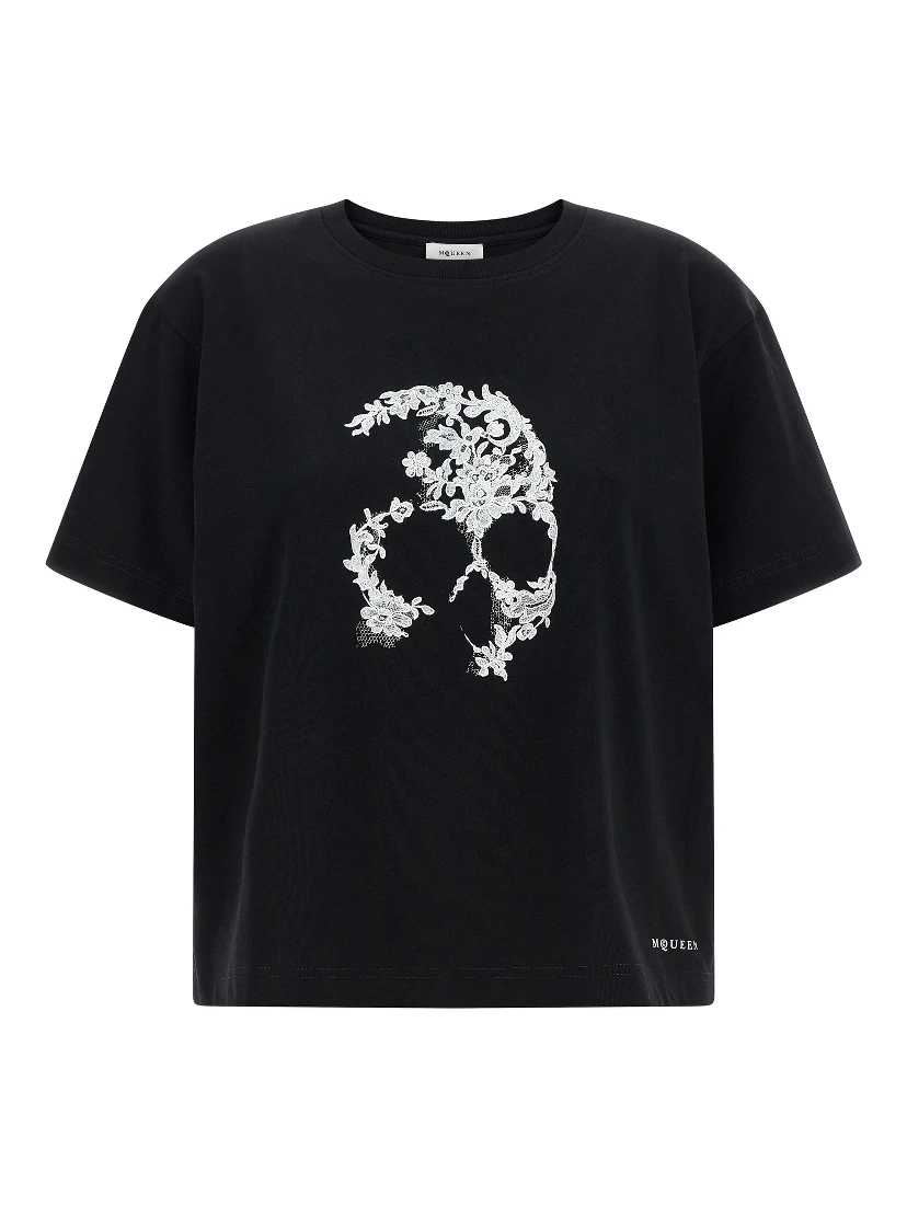 Bicolor Cotton T-Shirt