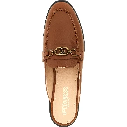 Brown Calfskin Flats