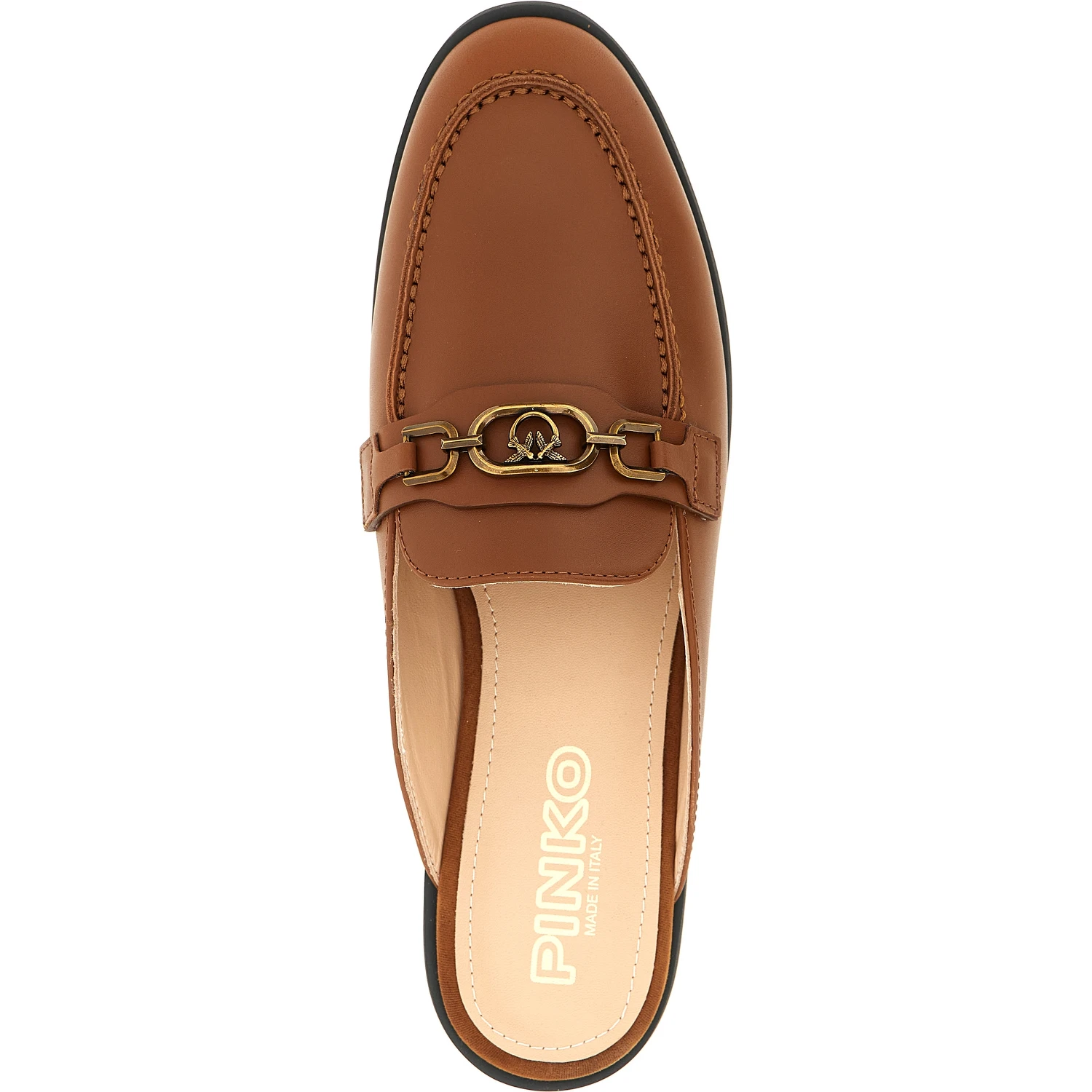 Brown Calfskin Flats
