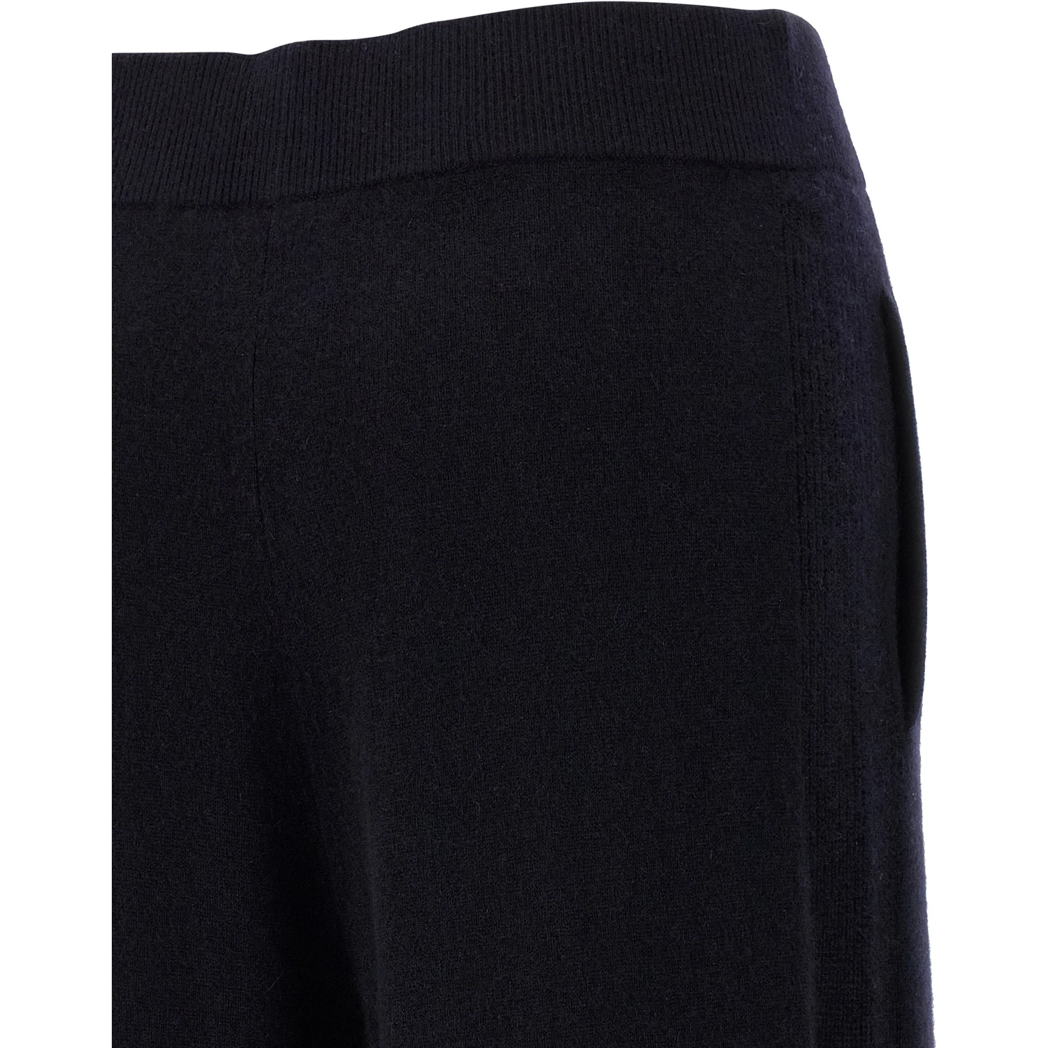 Blue Cashmere Casual Pants