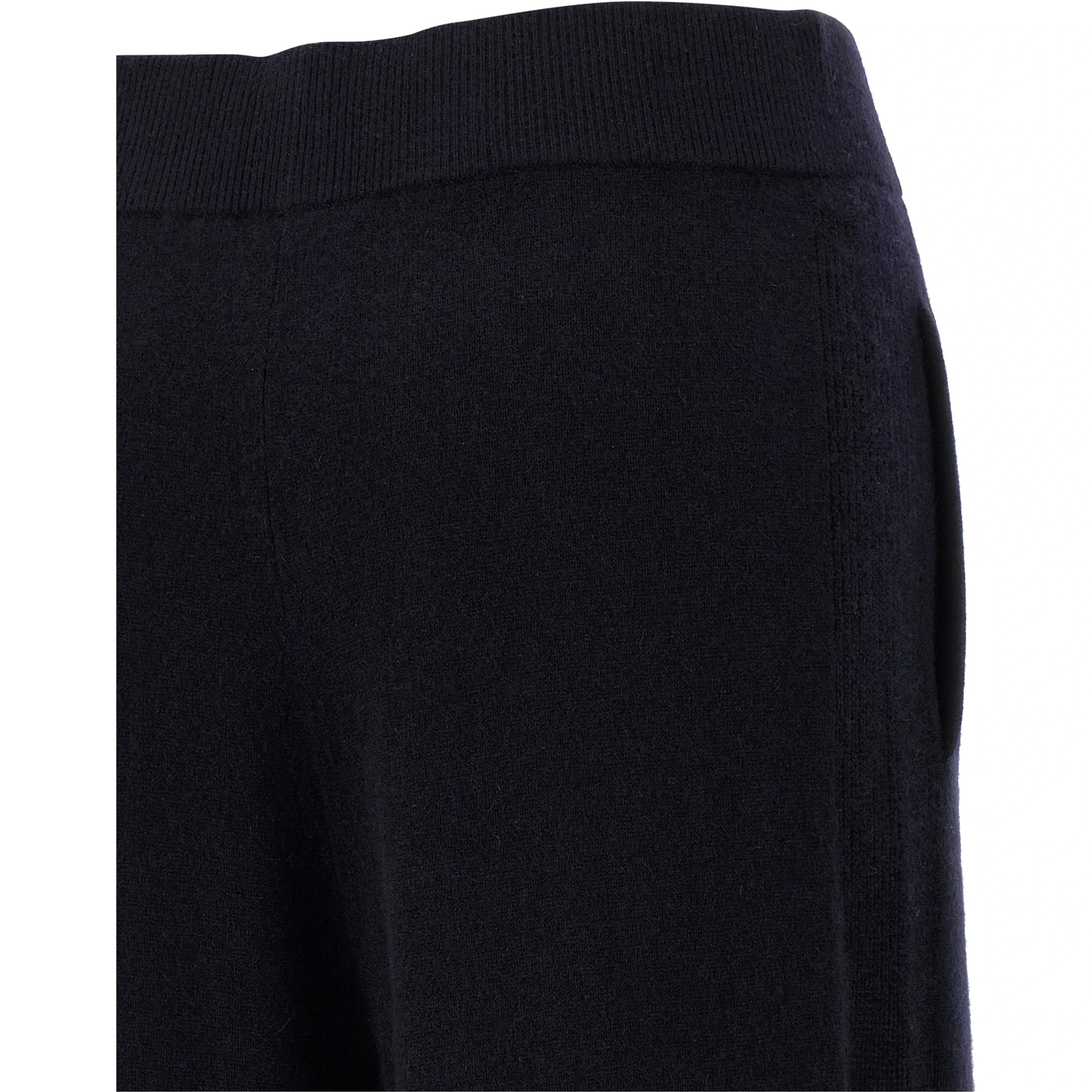 Blue Cashmere Casual Pants