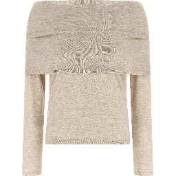 Beige Cashmere Cardigan