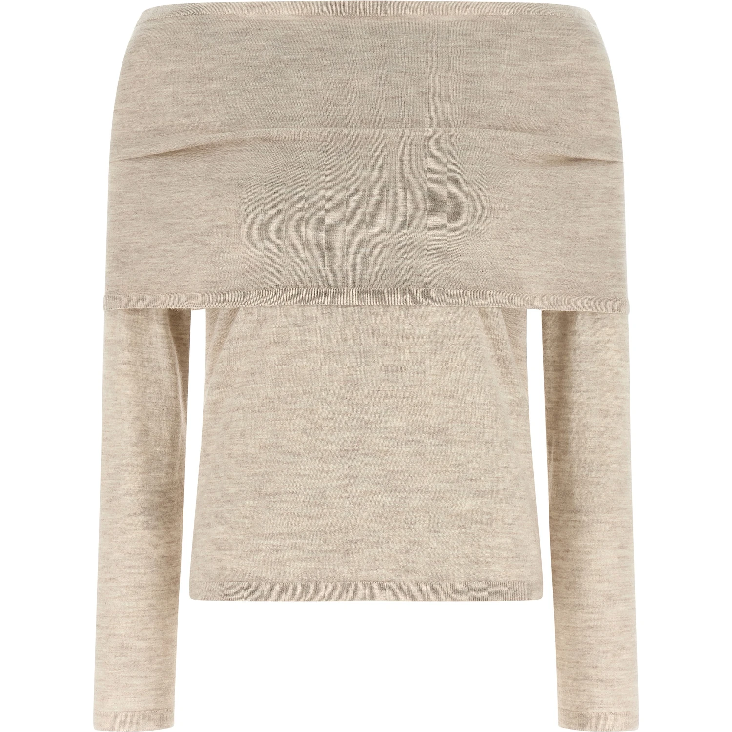 Beige Cashmere Cardigan