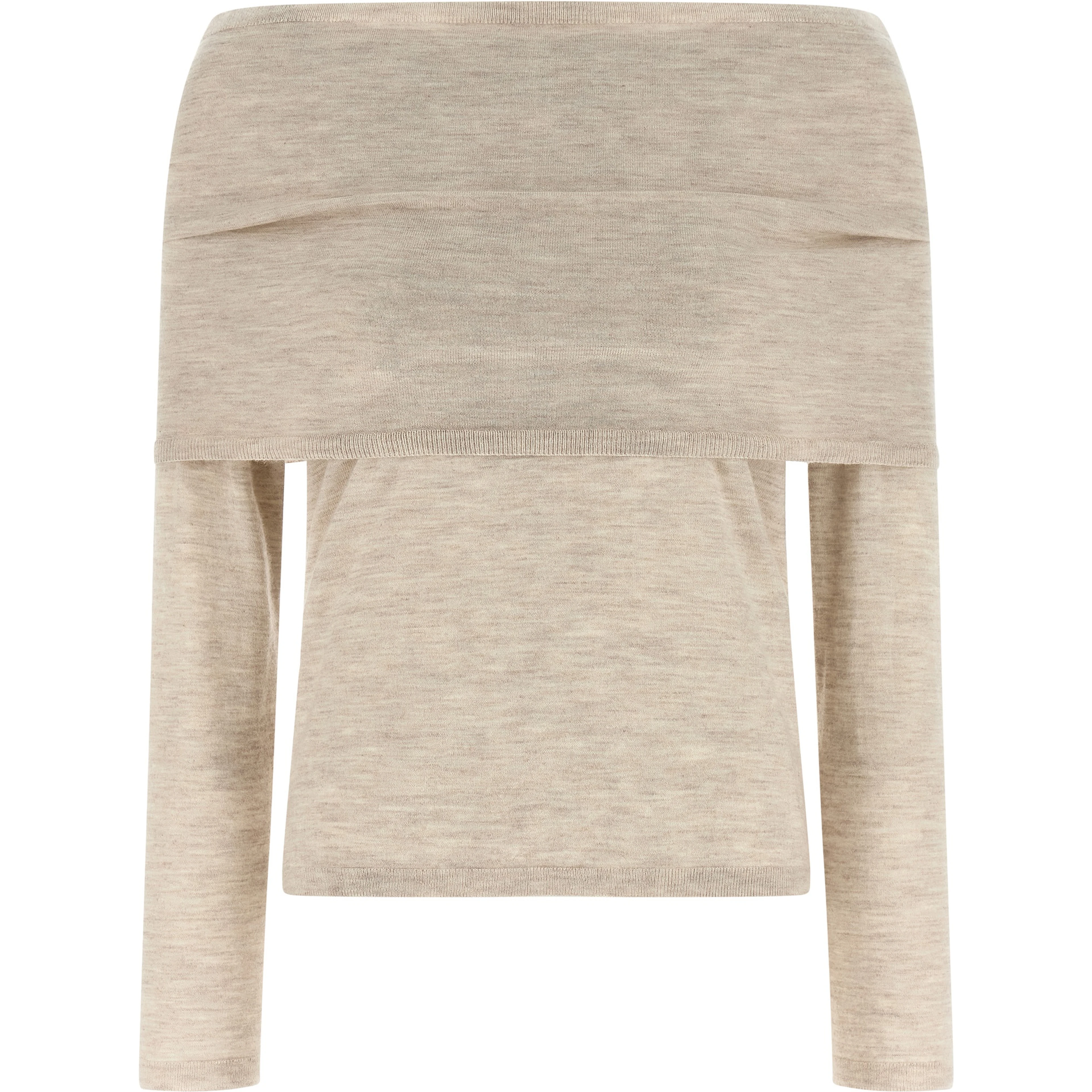 Beige Cashmere Cardigan