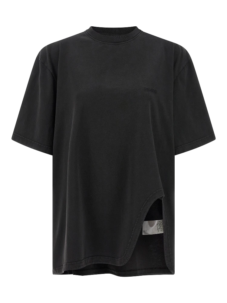 Black Cotton T-Shirt