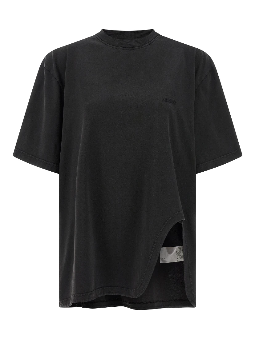 Black Cotton T-Shirt