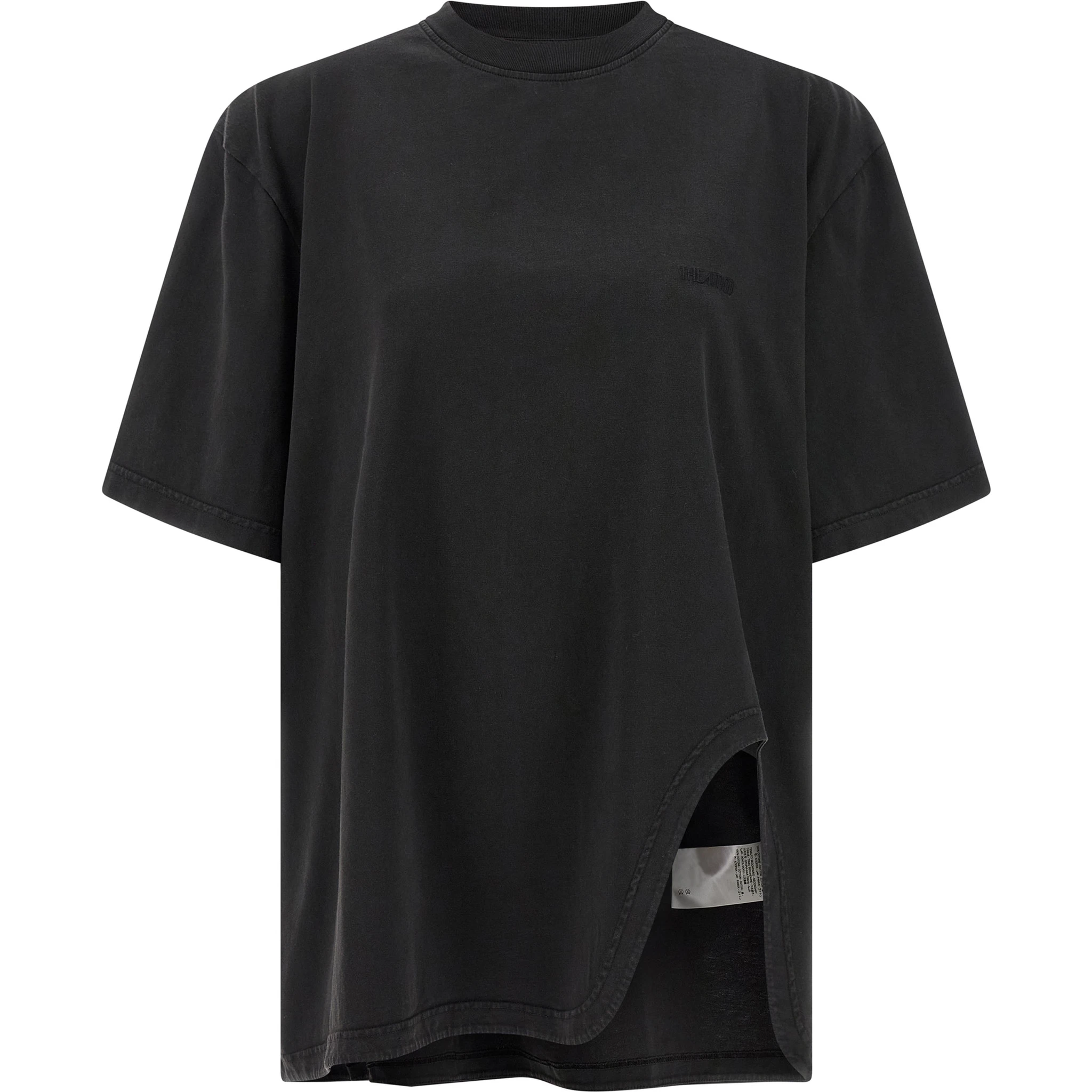 تيشيرت قطني أسود