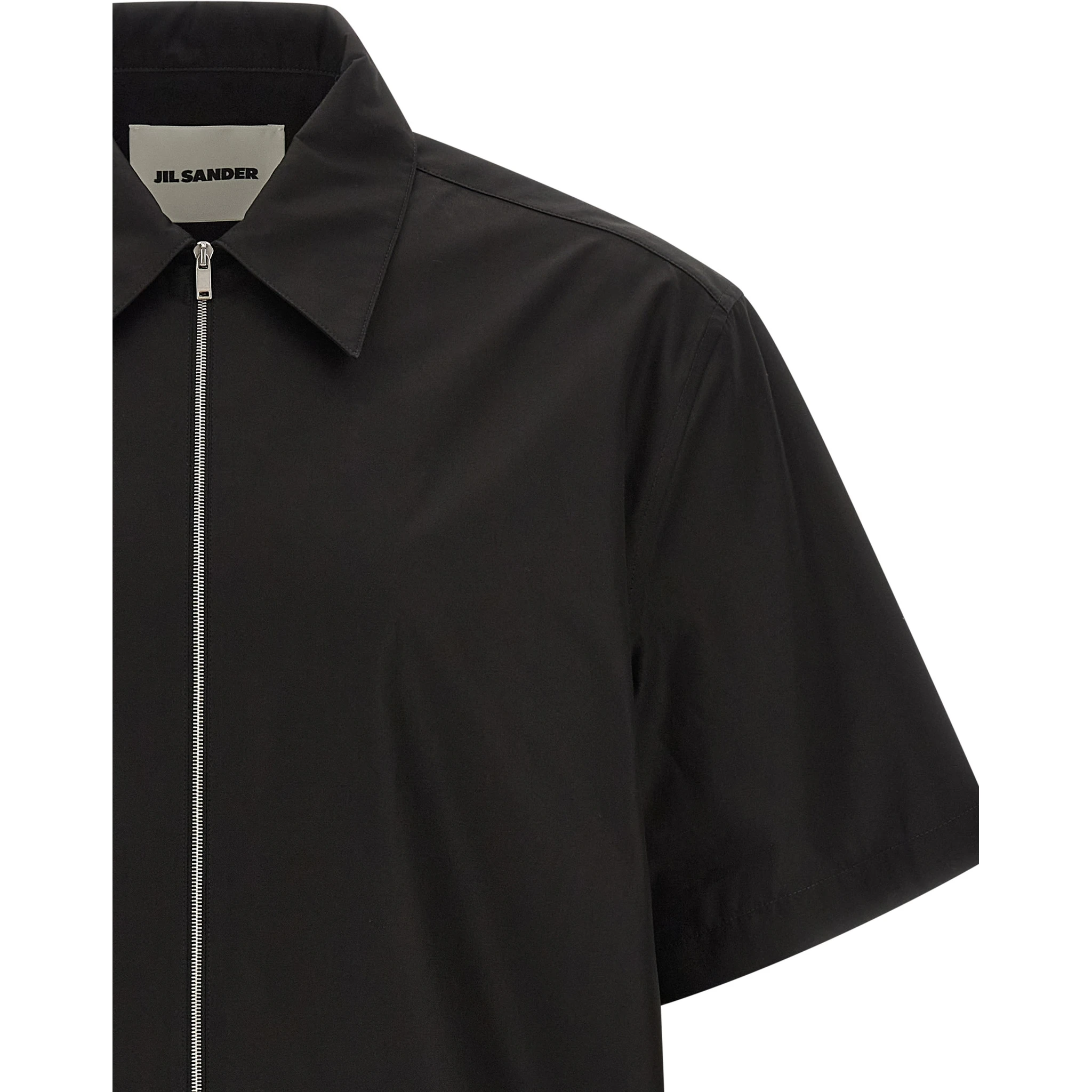 Black Cotton Blouse