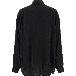 Black Silk Blouse