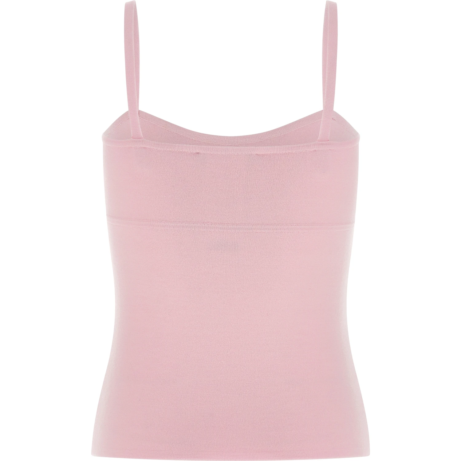 Multicolor Virgin Wool Sleeveles T-Shirt