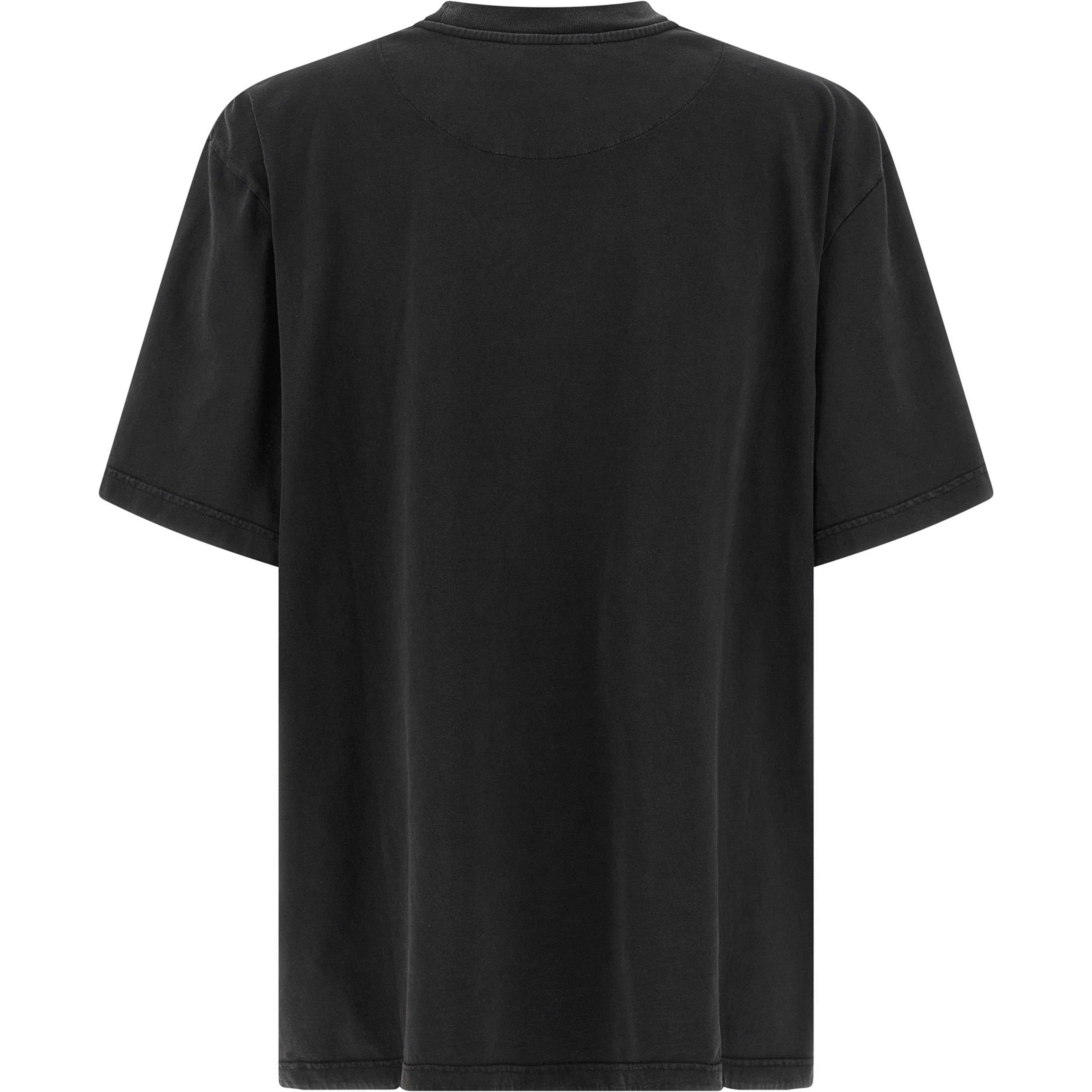 Black Cotton T-Shirt
